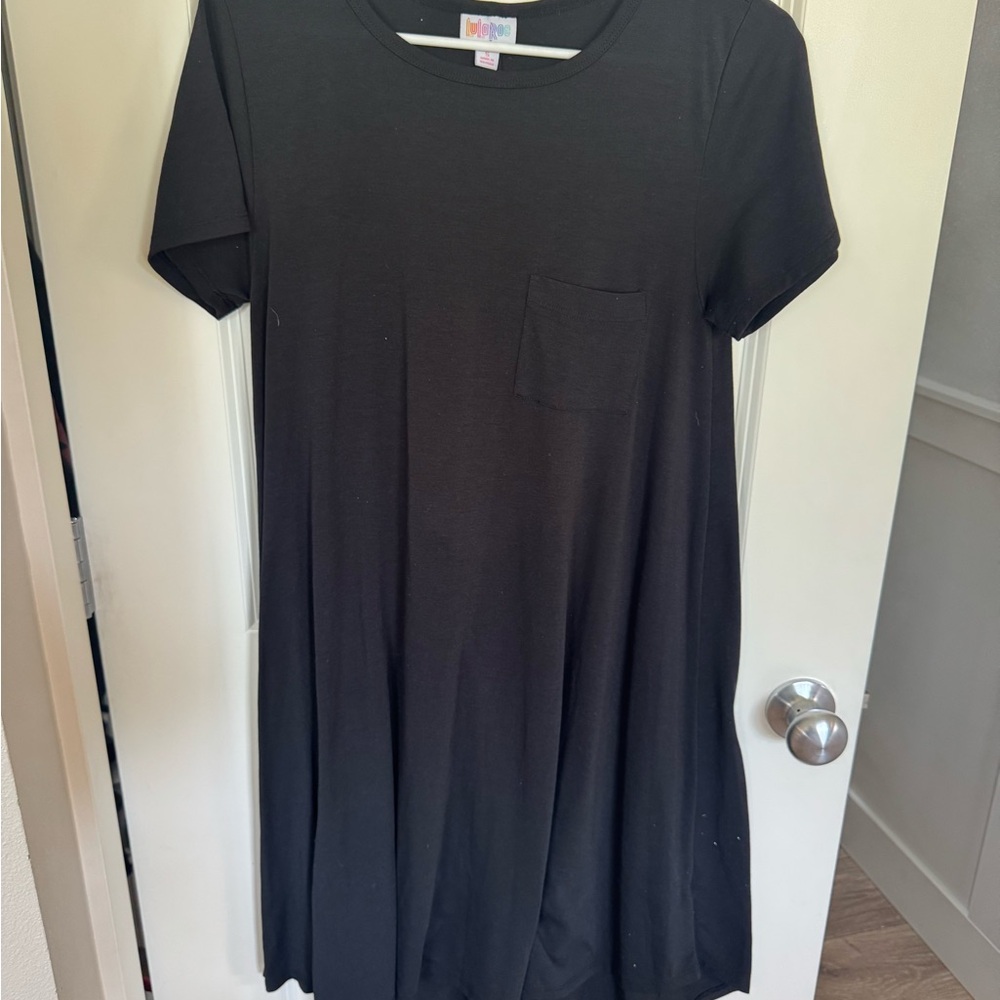 LuLaRoe Black Short Sleeve Dress